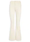 Veronica Beard Beverly Flared-leg Jeans In Neutral