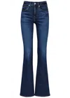 Veronica Beard Beverly Flared-leg Jeans In Denim