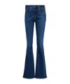 Veronica Beard Beverly High-rise Flared Jeans In Multi