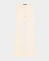 Veronica Beard Beverly High Waist Skinny Flare Jeans