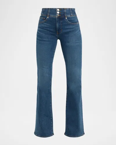 VERONICA BEARD BEVERLY HIGH-RISE SKINNY FLARE JEANS