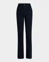 Veronica Beard Beverly High-rise Skinny Flare Jeans In Indigo Rinse