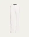 Veronica Beard Beverly High-rise Skinny Flare Jeans In White