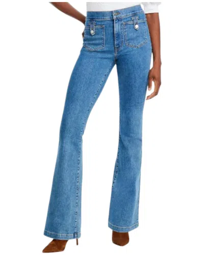 Veronica Beard Beverly High Rise Skinny Jeans In Globetrotter Moon In Multi