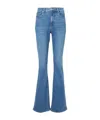 Veronica Beard Beverly High-rise Flared Jeans In Blue