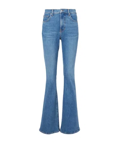 Veronica Beard Beverly High-rise Flared Jeans In Blue