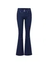 Veronica Beard Beverly Mid-rise Flared Jeans In Blue