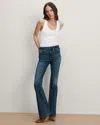 Veronica Beard Beverly Skinny-flare Jean In Blue
