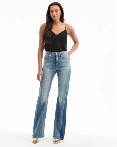 Veronica Beard Beverly Skinny-flare Jean In Gray