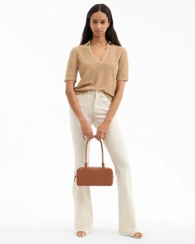 Veronica Beard Beverly Skinny-flare Jean In White