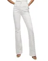 Veronica Beard Beverly Skinny Flare Jeans In White In White