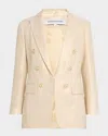 Veronica Beard Bexley Tailored Jacket In Gold