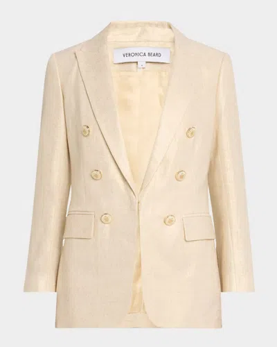 Veronica Beard Bexley Tailored Jacket In Neutral