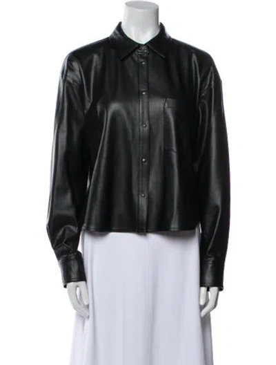 Pre-owned Veronica Beard Biker Jacket In Black