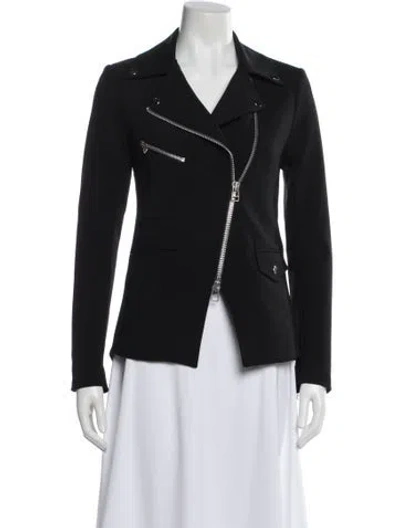 Pre-owned Veronica Beard Biker Jacket In Gray