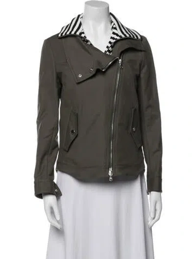 Pre-owned Veronica Beard Biker Jacket In Multi