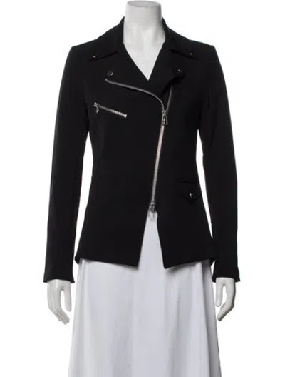 Pre-owned Veronica Beard Biker Jacket W/ Tags In Blue