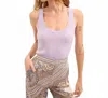 Veronica Beard Birke Cashmere Tank In Soft Lilac In Purple