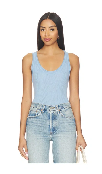 Veronica Beard Birke Knit Tank Top In Blue