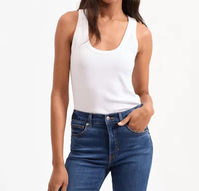 Veronica Beard Birke Tank In White