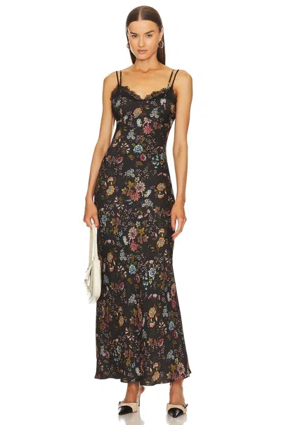 Veronica Beard Bixie Dress In Black Multi