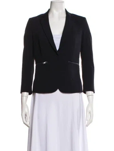 Pre-owned Veronica Beard Blazer In Black