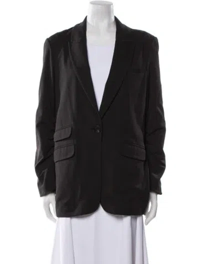 Pre-owned Veronica Beard Blazer In Black