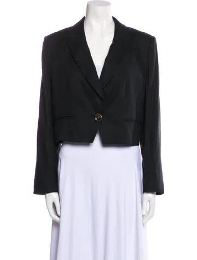 Pre-owned Veronica Beard Blazer In Black