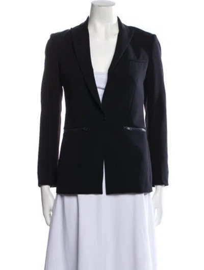 Pre-owned Veronica Beard Blazer In Black
