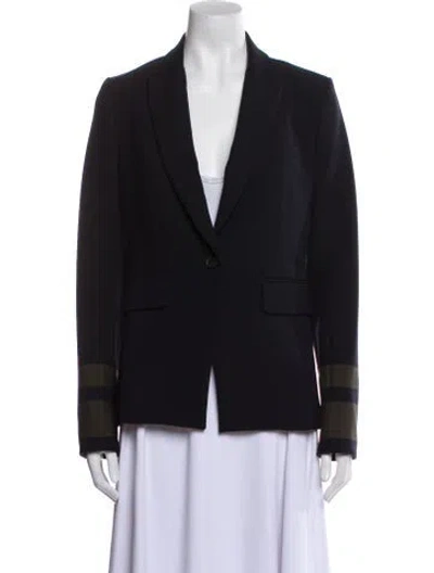 Pre-owned Veronica Beard Blazer In Black