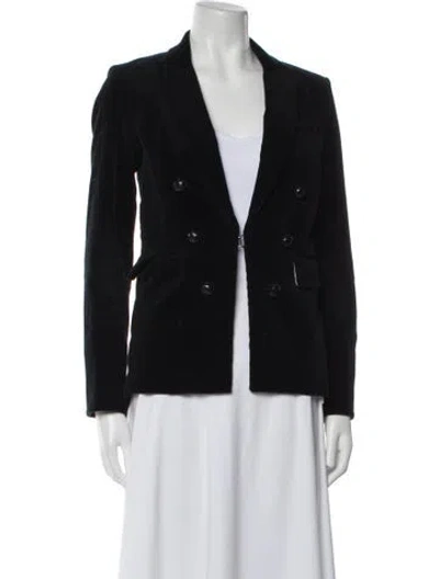 Pre-owned Veronica Beard Blazer In Black