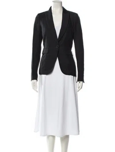 Pre-owned Veronica Beard Blazer In Black