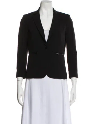 Pre-owned Veronica Beard Blazer In Black