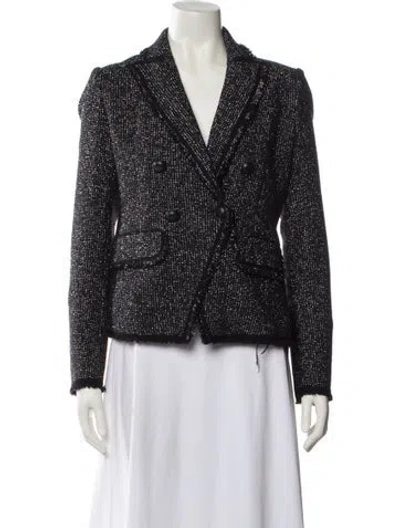 Pre-owned Veronica Beard Blazer In Black