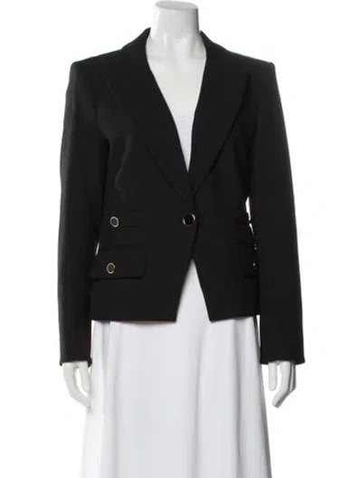 Pre-owned Veronica Beard Blazer In Black