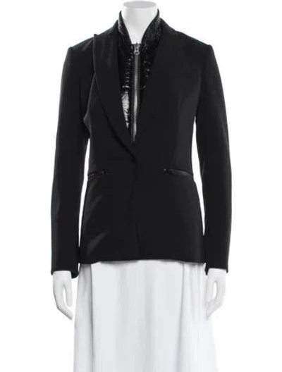 Pre-owned Veronica Beard Blazer In Black