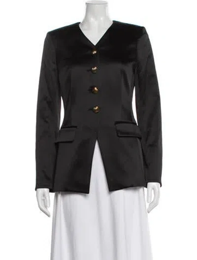 Pre-owned Veronica Beard Blazer In Black