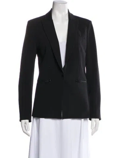 Pre-owned Veronica Beard Blazer In Black
