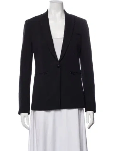 Pre-owned Veronica Beard Blazer In Black