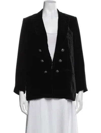 Pre-owned Veronica Beard Blazer In Black