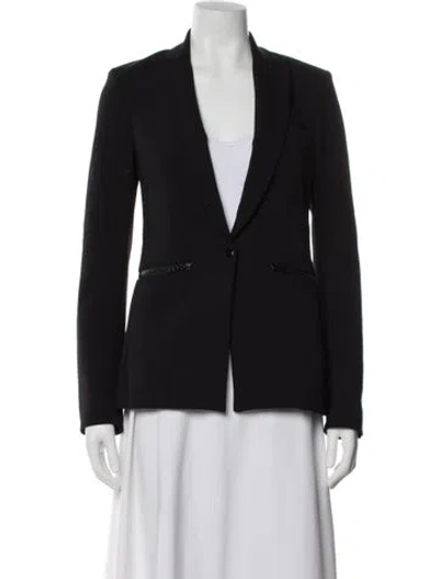 Pre-owned Veronica Beard Blazer In Black