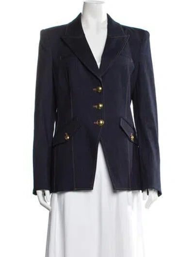 Pre-owned Veronica Beard Blazer In Black