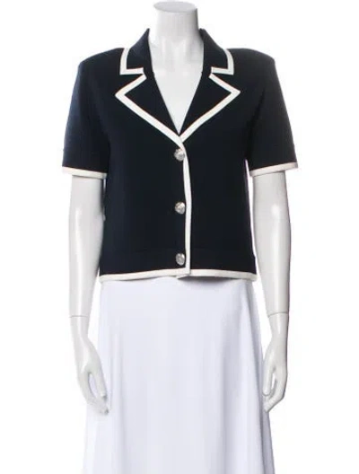 Pre-owned Veronica Beard Blazer In Black