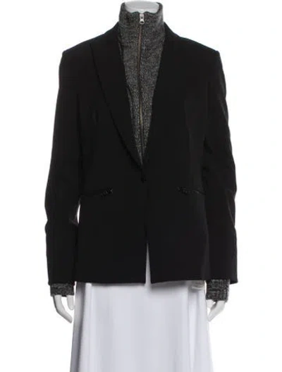 Pre-owned Veronica Beard Blazer In Black