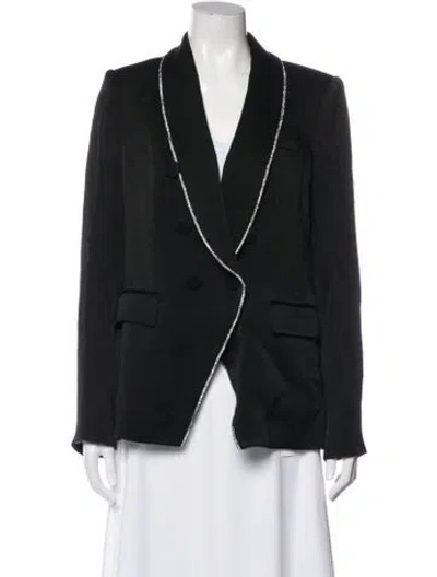 Pre-owned Veronica Beard Blazer In Black