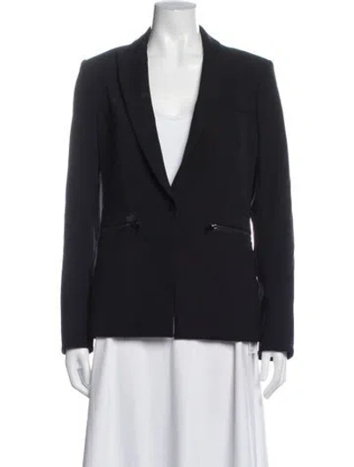 Pre-owned Veronica Beard Blazer In Black