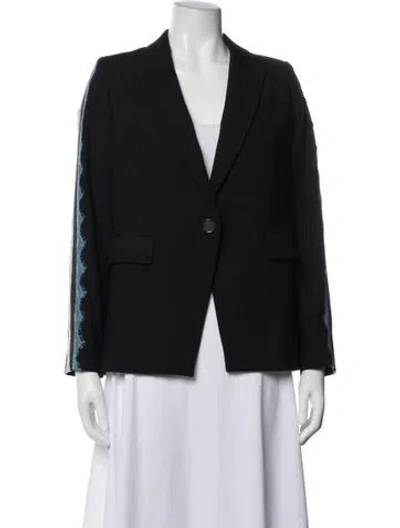 Pre-owned Veronica Beard Blazer In Black