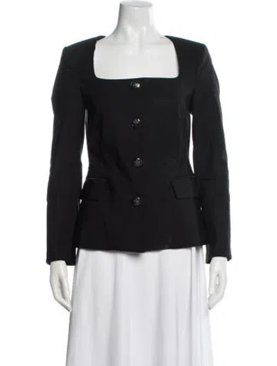Pre-owned Veronica Beard Blazer In Black