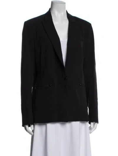 Pre-owned Veronica Beard Blazer In Black