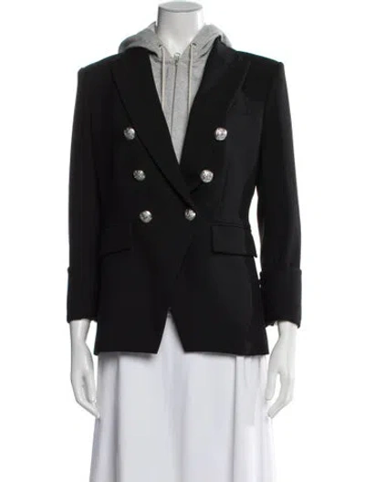 Pre-owned Veronica Beard Blazer In Black